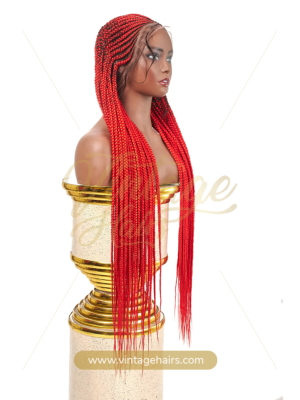 Full Lace Ghana Braided wig Wig