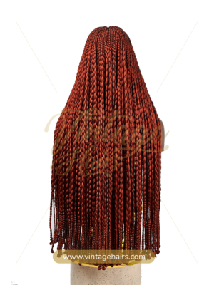 Vintage hairs braided wig