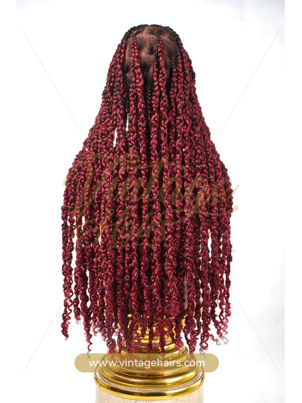 jungle knotless braided wig