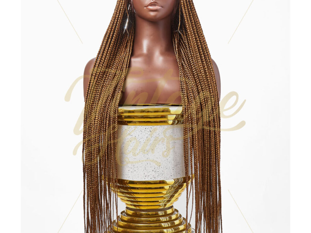 Genny Three Step Ghana Braid - Vintage hairs braided wigs