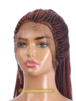Braid Style: Box Braid Lace Type: 360 Lace Wig Cap: Large Color: 350 length: 34 inches